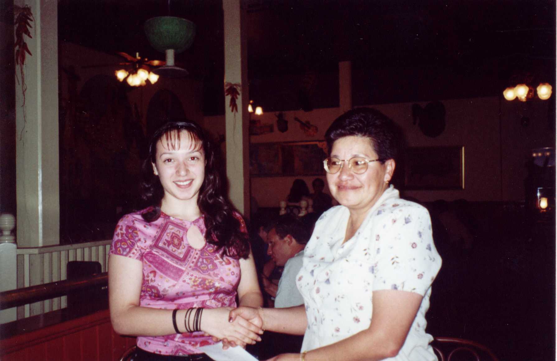 Ms. Paloma Callejas and Mrs. Aurelia Morales
